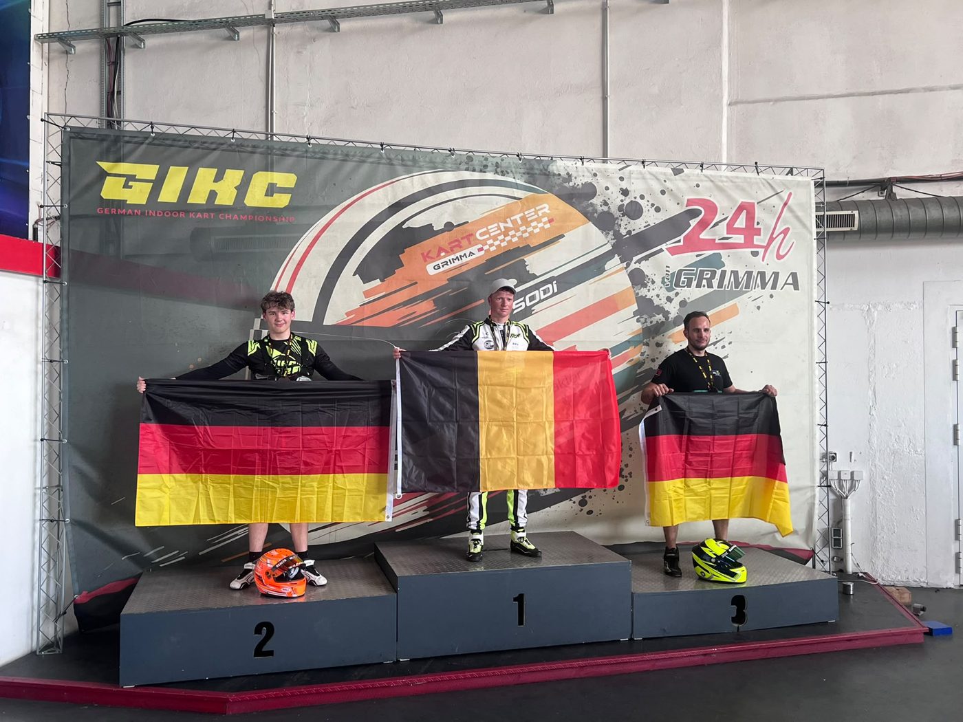 Podium Kartcenter Grimma